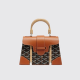 Saïgon Mini Bag in Tan/Black