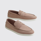 Job Loafers in Rose Pale