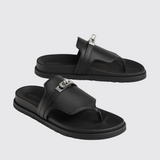 Empire Sandals in Noir