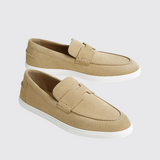 Job Loafers in Beige Albatre