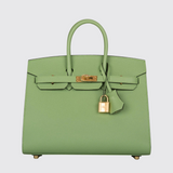 Birkin 25 in Vert Criquet