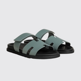 Chypre Sandals in Bleu Tonnerre
