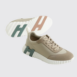 Bouncing Sneakers in Beige Esquisse