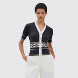 Chaine d'Ancre Short-Sleeve Cardigan