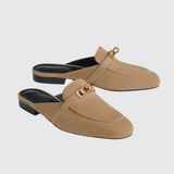 Oz Mules in Beige Sable