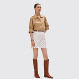 "Chaine d'Ancre" Denim Mini Skirt