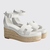 Elda Espadrilles in Blanc