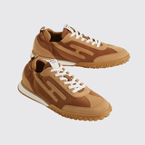 Jet Sneakers in Brun Amourette/Miel