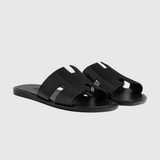 Izmir Sandals in Noir
