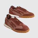 Jet Sneakers in Rose Antique / Rouge Sépia