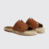 Antigua Espadrilles in Marron Teck