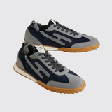 Jet Sneakers in Marine/Gris Orage