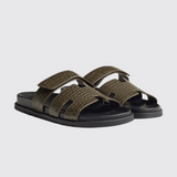 Chypre Sandals in Vert Toundra