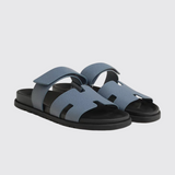 Chypre Sandals in Bleu Grignon