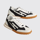 Jet Sneakers in Noir / Blanc