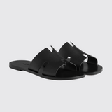 Izmir Sandals in Noir