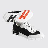 Men's Bouncing Sneakers in Noir/Blanc