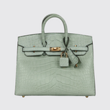 Birkin 20 in Vert D'eau