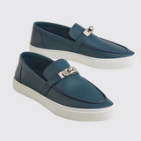 Men's Game Slip-Ons in Bleu Céleste