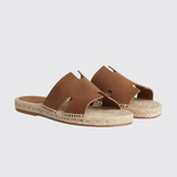 Antigua Espadrilles in Brun Fumé