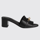 Gigi 50 Sandals in Noir