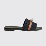 Giulia Sandals in Bleu Brut/Naturel