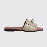 Giulia Sandals in Beige Galet