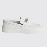 Men's Game Slip-Ons in Blanc