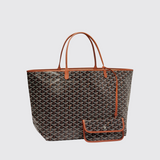 Saint Louis GM Bag in Tan/Black