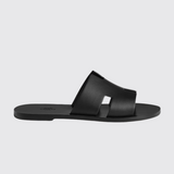 Izmir Sandals in Noir