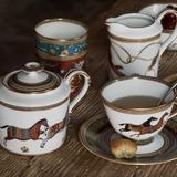Cheval d’Orient Tea Cup and Saucer n°1 (Set of 2)