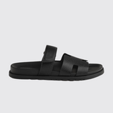 Chypre Sandals in Noir