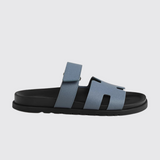 Chypre Sandals in Bleu Grignon