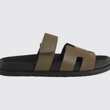Chypre Sandals in Vert Toundra