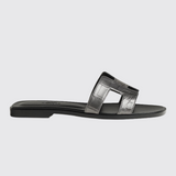 Oran Sandals in Gris Argenté