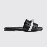Giulia Sandals in Noir/Blanc