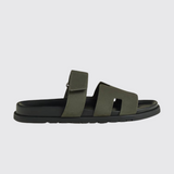 Chypre Sandals in Vert Forêt