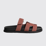 Chypre Sandals in Rose Antique
