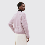 Embroidered Long-Sleeve Cardigan