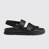 Genius Sandals in Noir