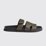 Chypre Sandals in Vert Toundra