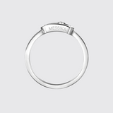 Move Uno Ring (White Gold)