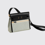 Herbag 20 in Noir/Ecru