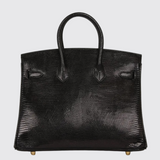 Birkin 25 in Noir