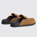 Men's Go Mules in Brun Fumé