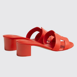 Oasis Sandals in Orange Capucine