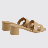 Oasis Sandals in Beige Lin
