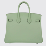 Birkin 25 in Vert Fizz