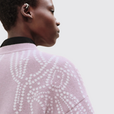 Embroidered Long-Sleeve Cardigan