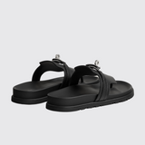 Empire Sandals in Noir